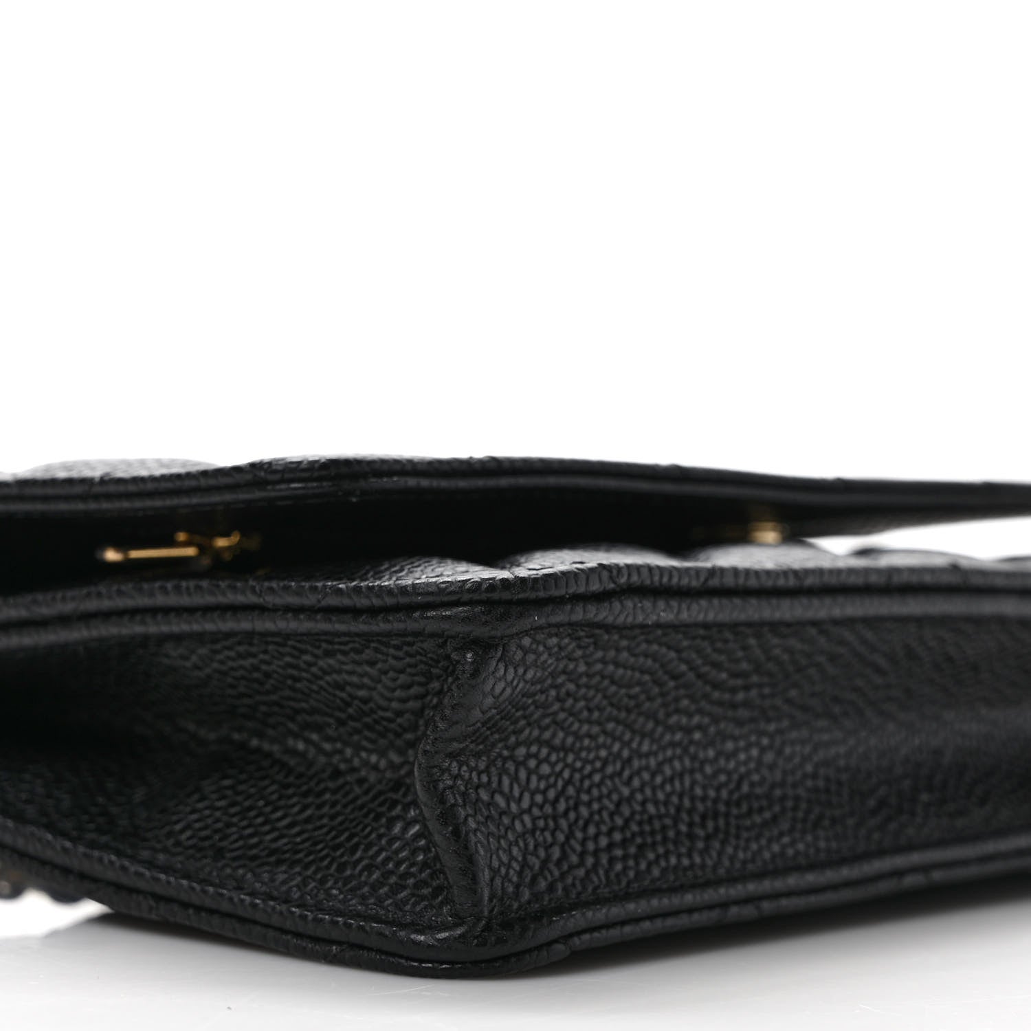 Chanel Caviar Quilted Wallet on Chain WOC Black 7 of 10