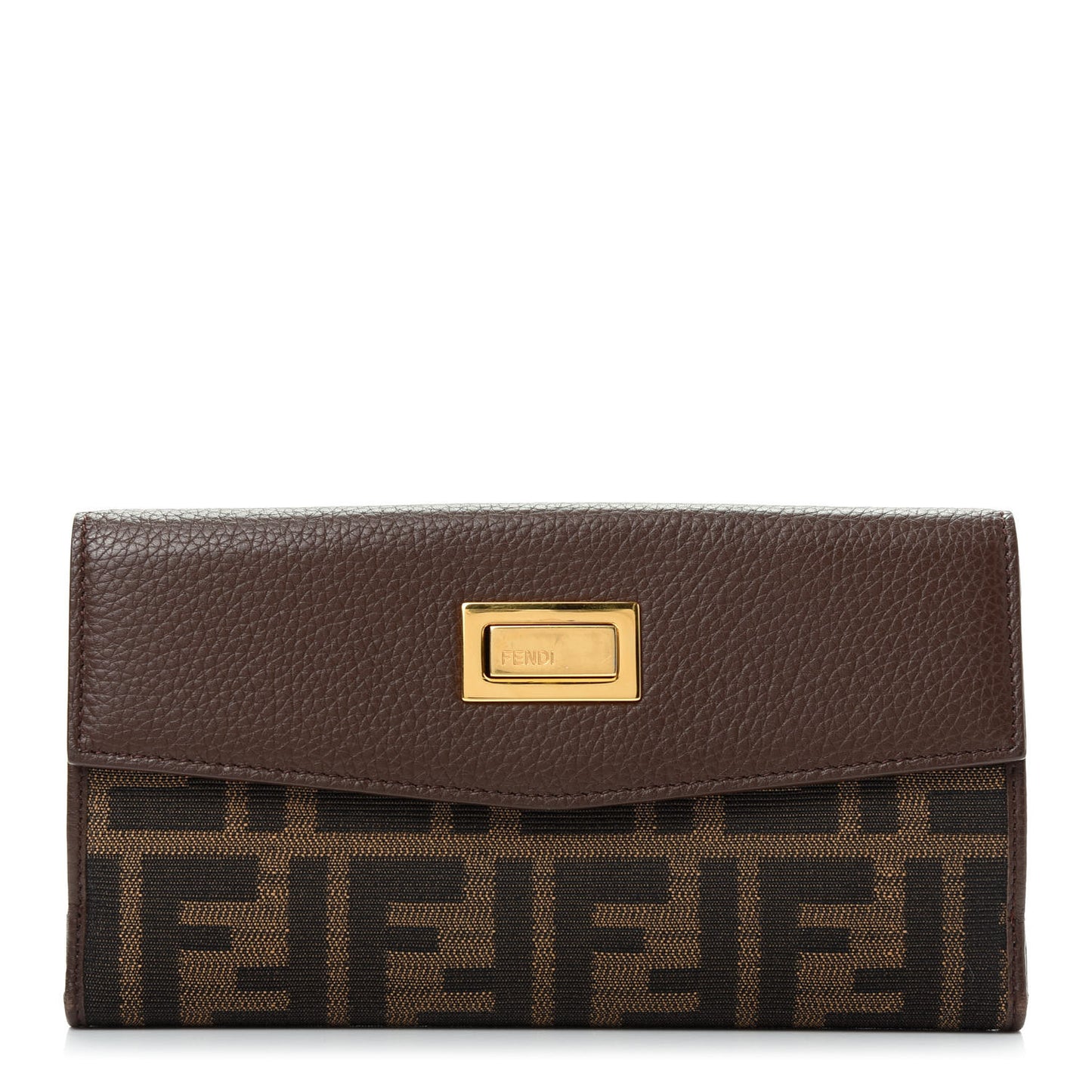 Zucca Vitello Continental Wallet Tobacco