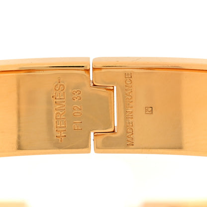 Hermes Matte Enamel Narrow Clic Clac HH Bracelet Black 4 of 5
