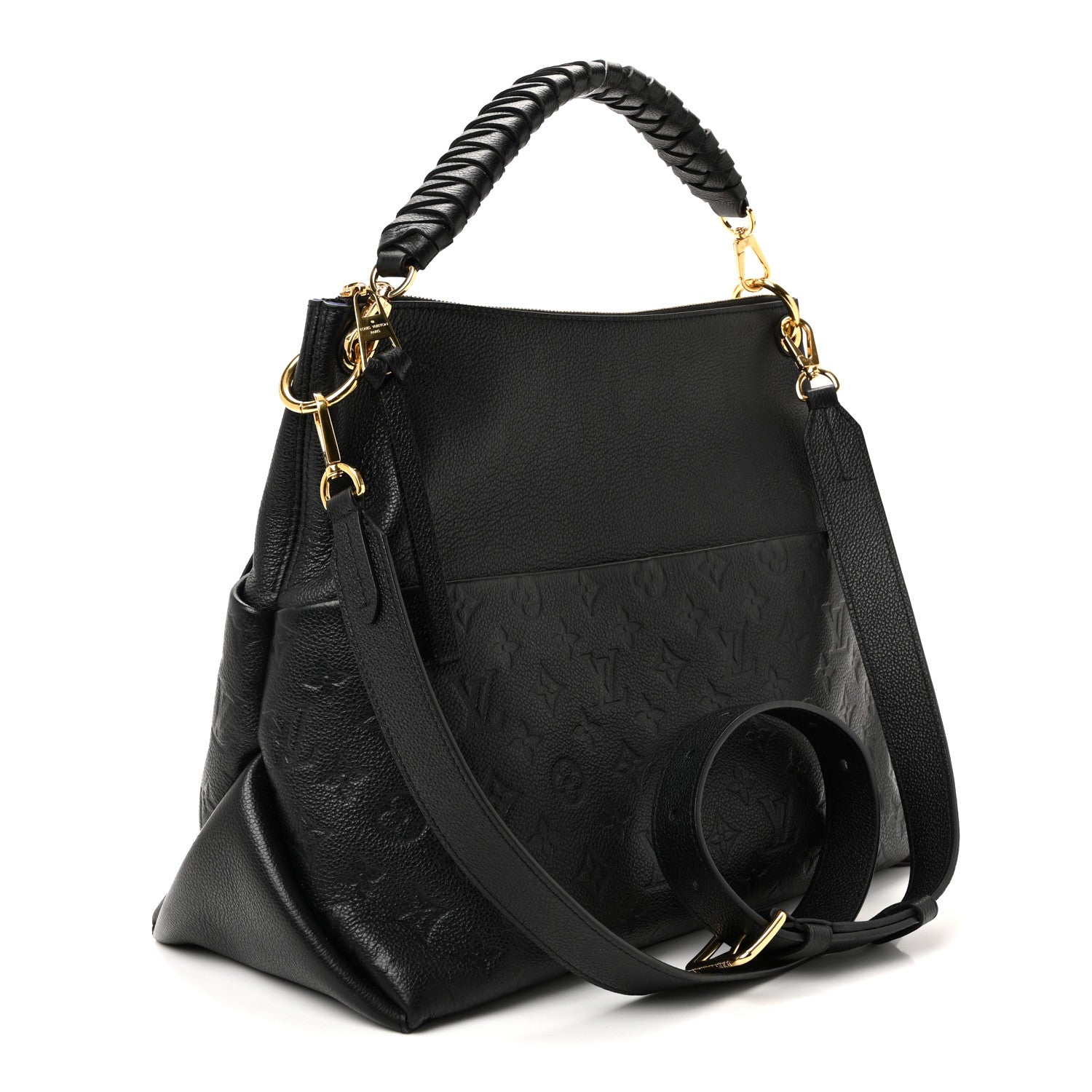Louis Vuitton Empreinte Maida Hobo Black 3 of 9