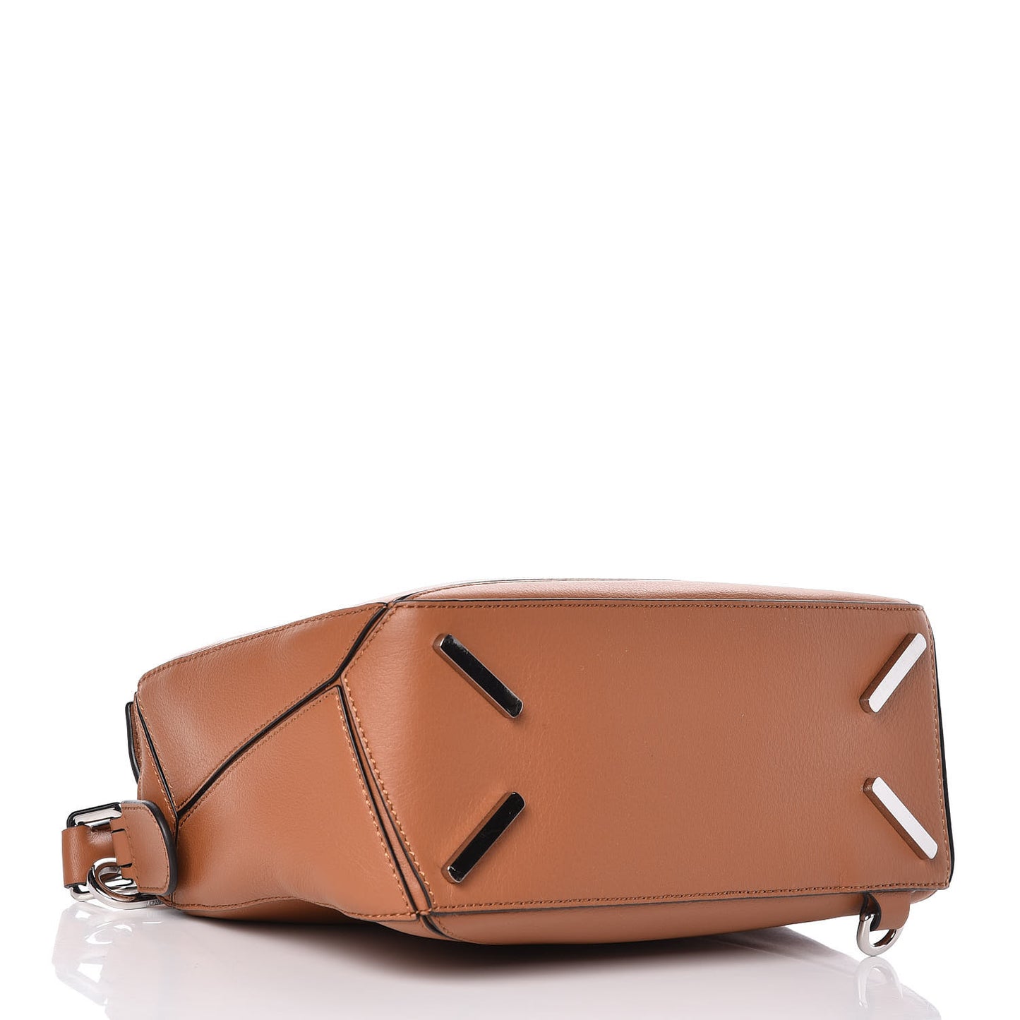 Calfskin Small Puzzle Bag Tan