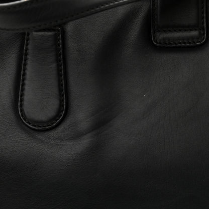 Salvatore Ferragamo Calfskin Gancini Tote Black 11 of 11