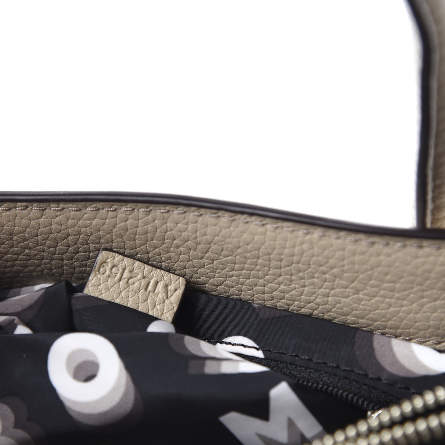 Calfskin Lock That Tote Mink