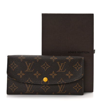 Louis Vuitton Monogram Emilie Wallet Jonquille 9 of 9