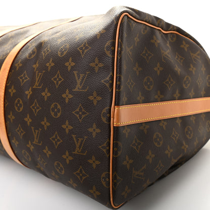Louis Vuitton Monogram Keepall Bandouliere 55 14 of 15