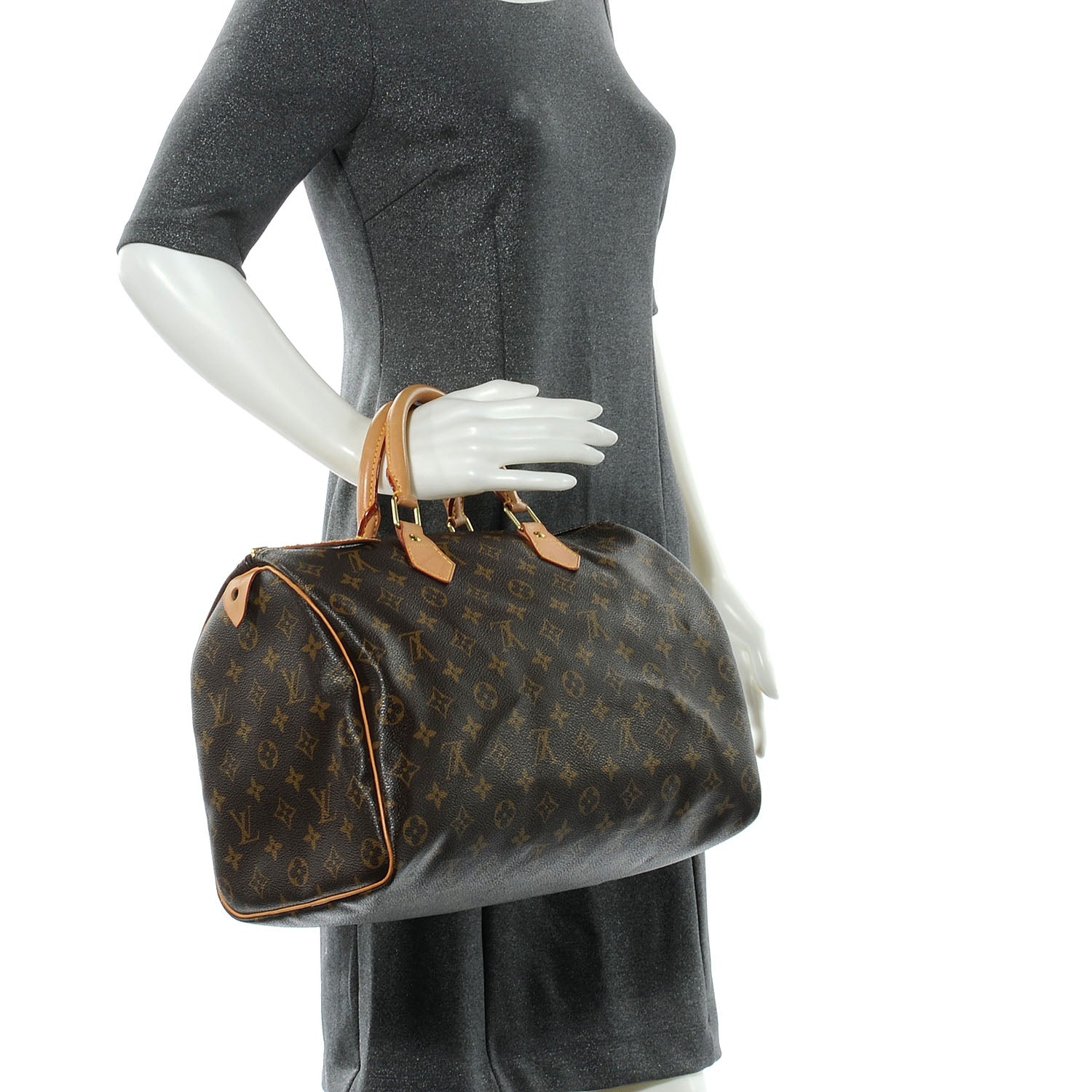 Louis Vuitton Monogram Speedy 35 2 of 9
