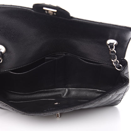 Chanel Caviar Quilted East West Flap Black 5 of 12