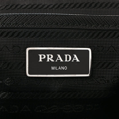 Prada Tessuto Nylon Saffiano Small Backpack Black 6 of 9