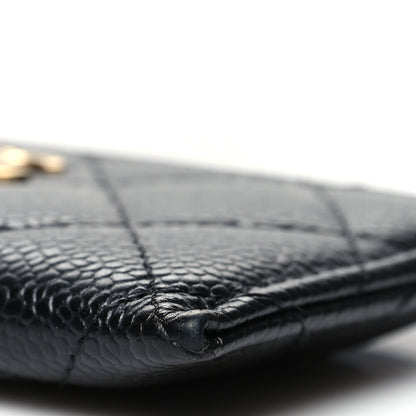 Chanel Caviar Quilted Card Holder Black 11 of 11