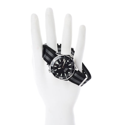 Omega Stainless Steel Nylon 41mm Seamaster Professional Quartz Watch Black 196.1640 2 of 5