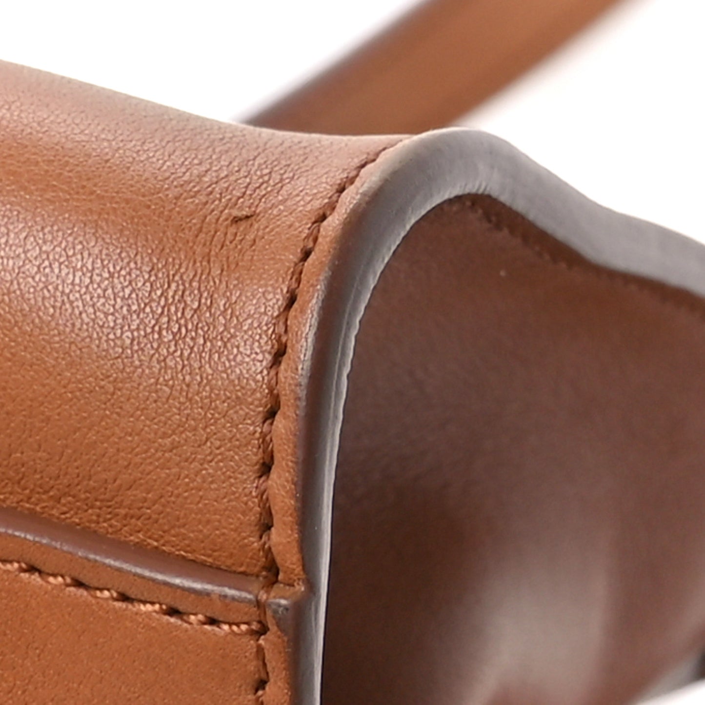 Polished Saddle Calfskin Soft Margaux 10 Bag Cuir