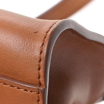 The Row Polished Saddle Calfskin Soft Margaux 10 Bag Cuir 11 of 12