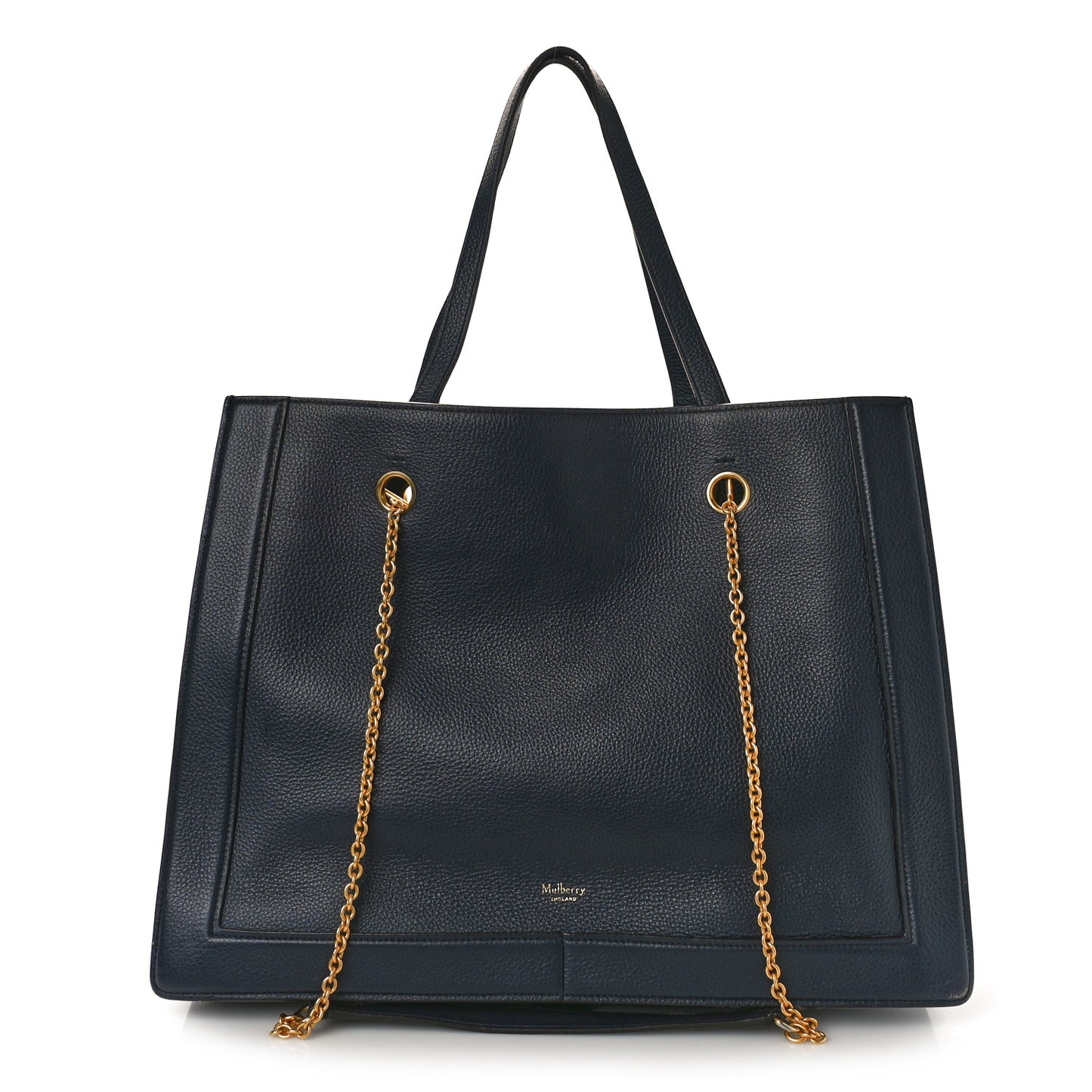 Heavy Grain Small Vale Tote Bright Navy
