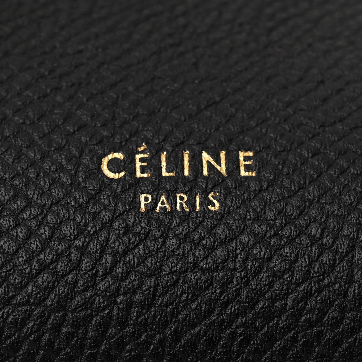 Celine Grained Calfskin Mini Belt Bag Black 6 of 11