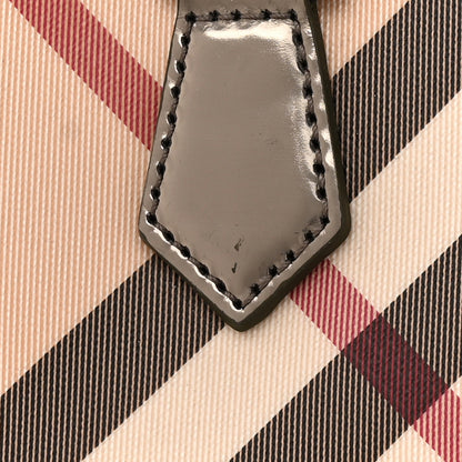 Burberry Supernova Check Stanton Tote Dark Nickel 14 of 15