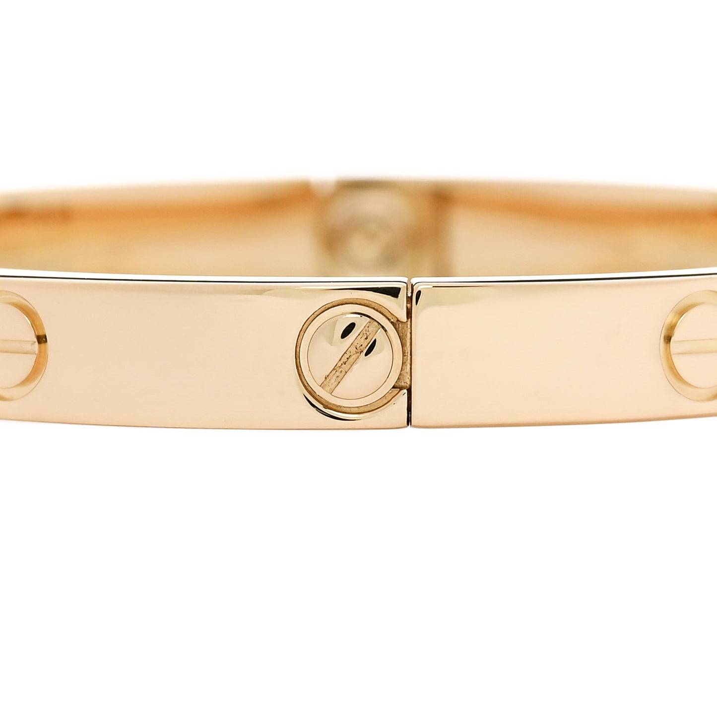 18K Yellow Gold LOVE Bracelet 17