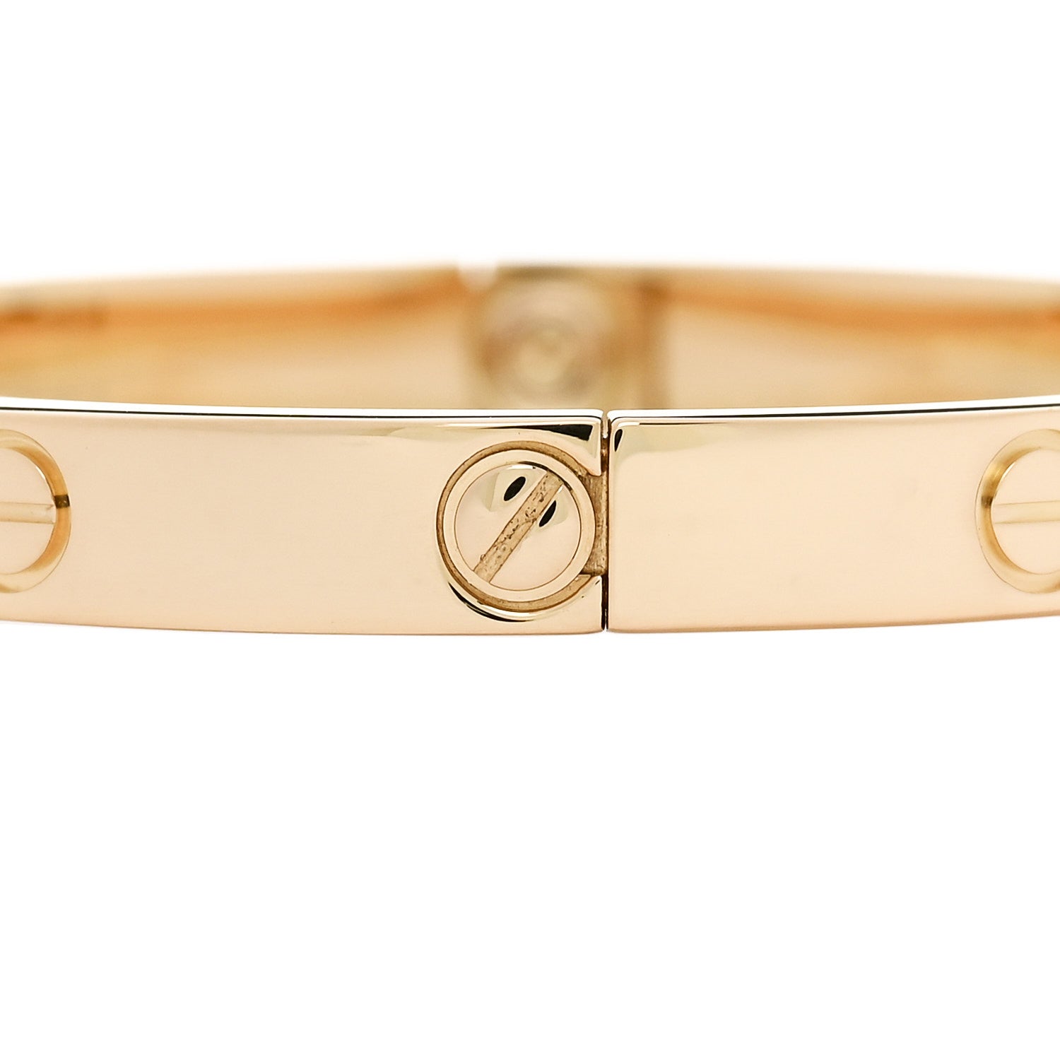 Cartier 18K Yellow Gold LOVE Bracelet 17 8 of 9