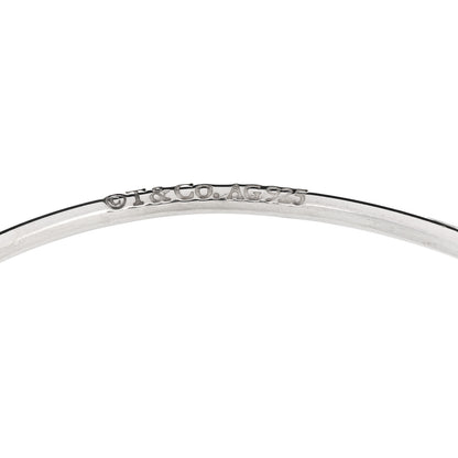 Tiffany Sterling Silver Hook Bangle Bracelet 3 of 3