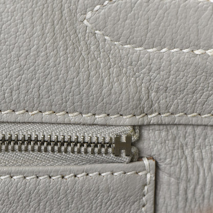 Hermes Epsom Candy Birkin 30 Lime Gris Perle 21 of 34