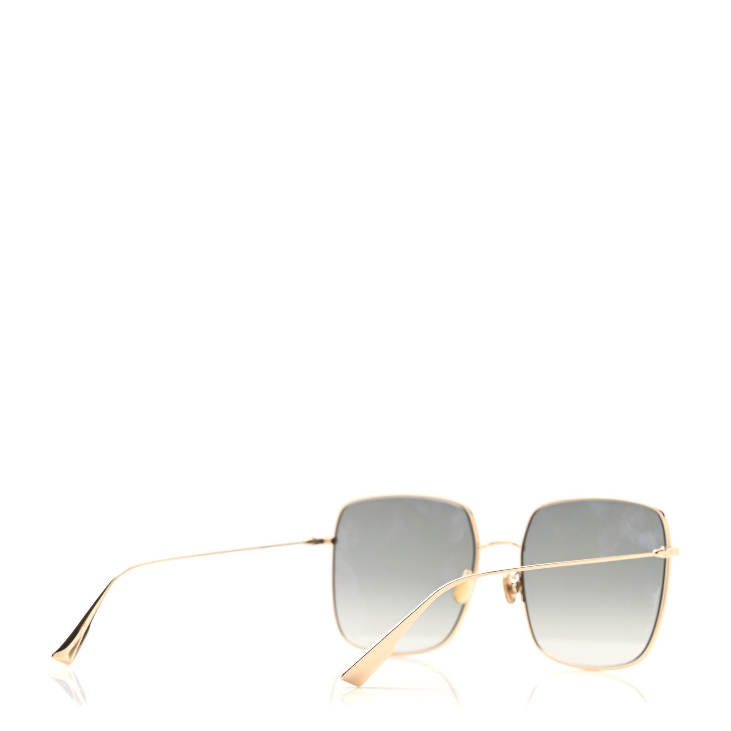 Christian Dior Metal Stellaire 1 Square Sunglasses Gold 4 of 5