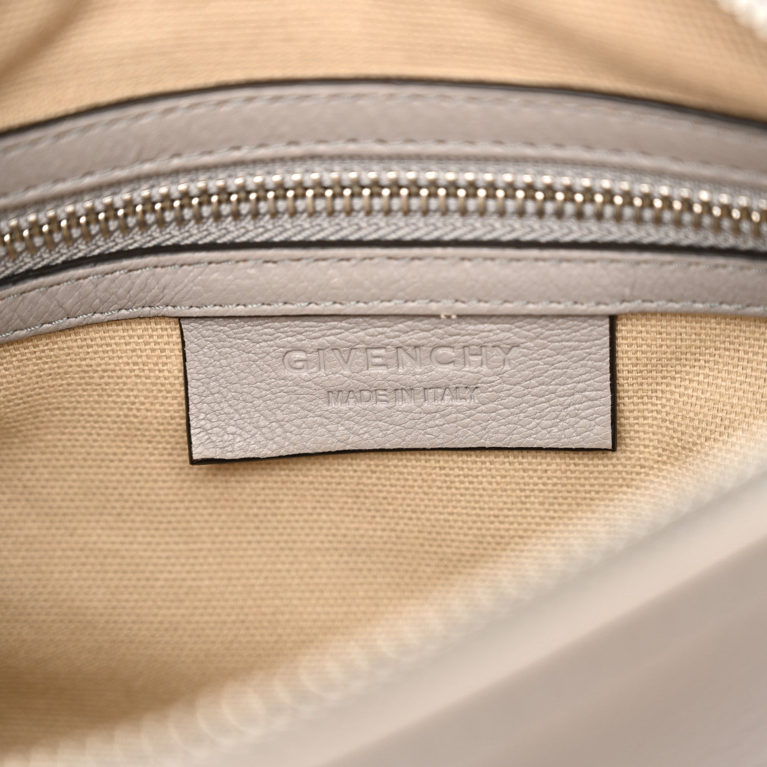 Givenchy Grained Calfskin Mini Pandora Heather Grey 6 of 13