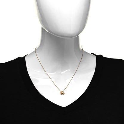 Van Cleef & Arpels 18K Yellow Gold Diamond Mini Frivole Pendant Necklace 2 of 6
