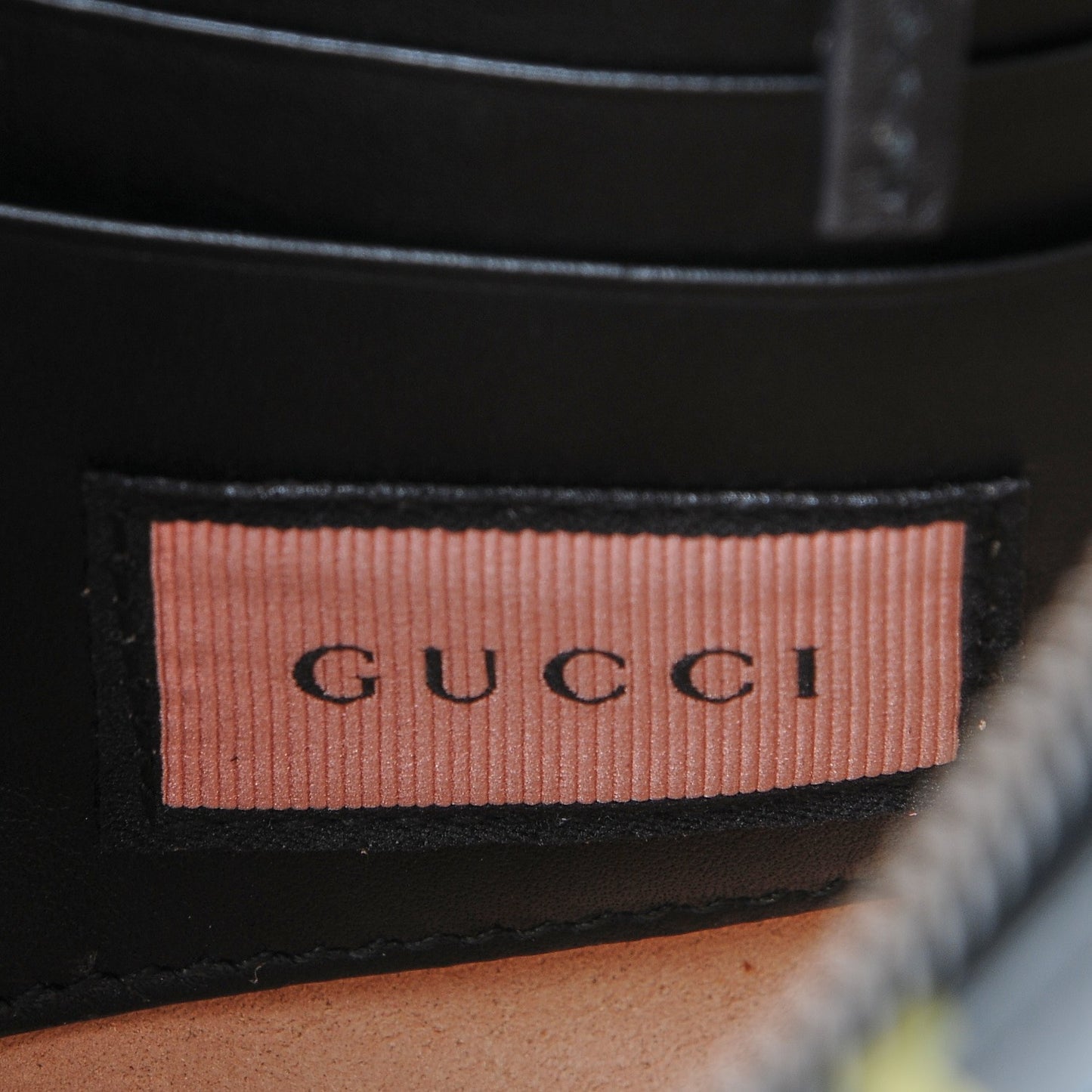 Calfskin Matelasse Printed Mini GucciGhost GG Marmont Chain Bag Black New Acquamarine