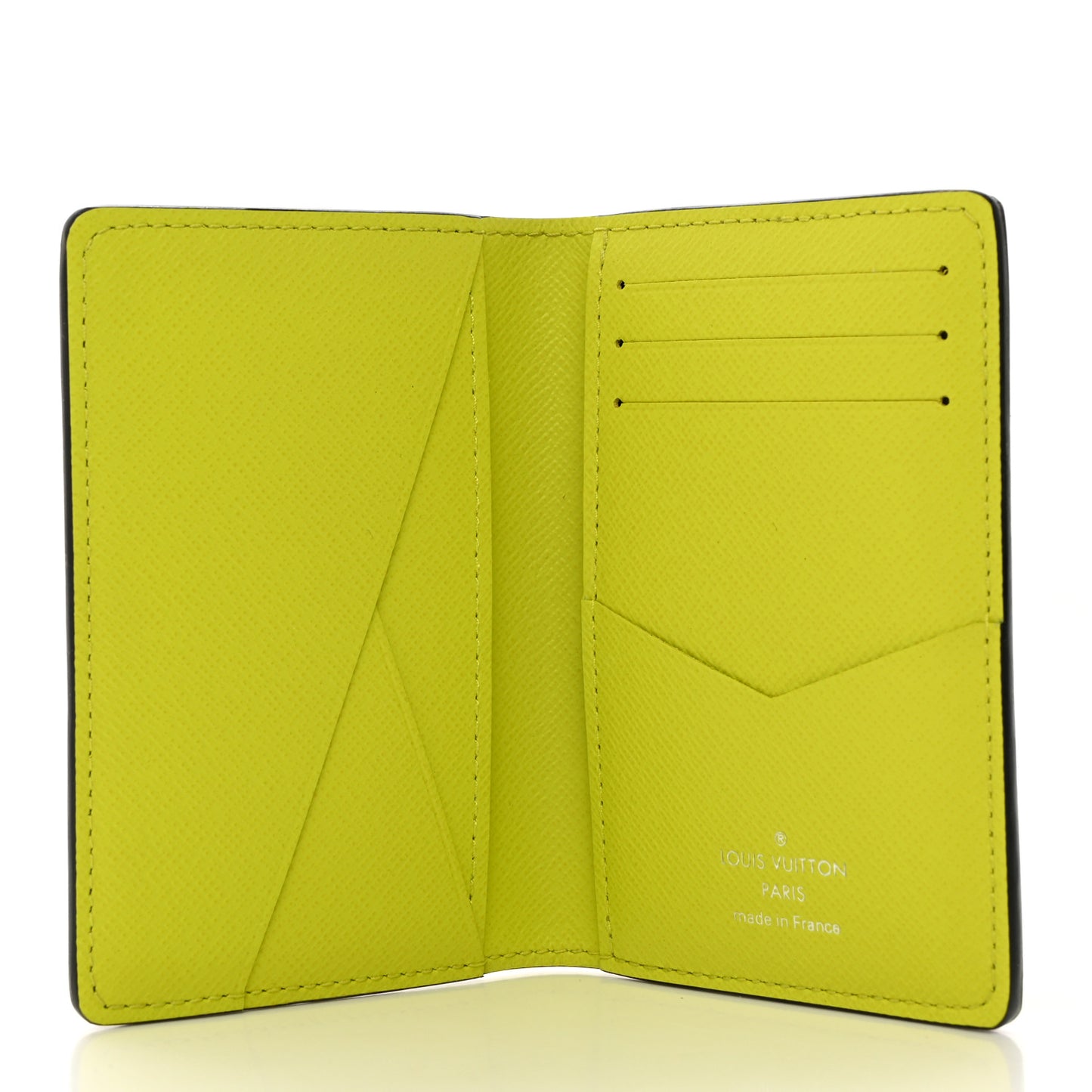 Monogram Taiga Pocket Organizer Yellow