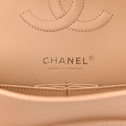 Chanel Caviar Quilted Medium Double Flap Beige 6 of 11
