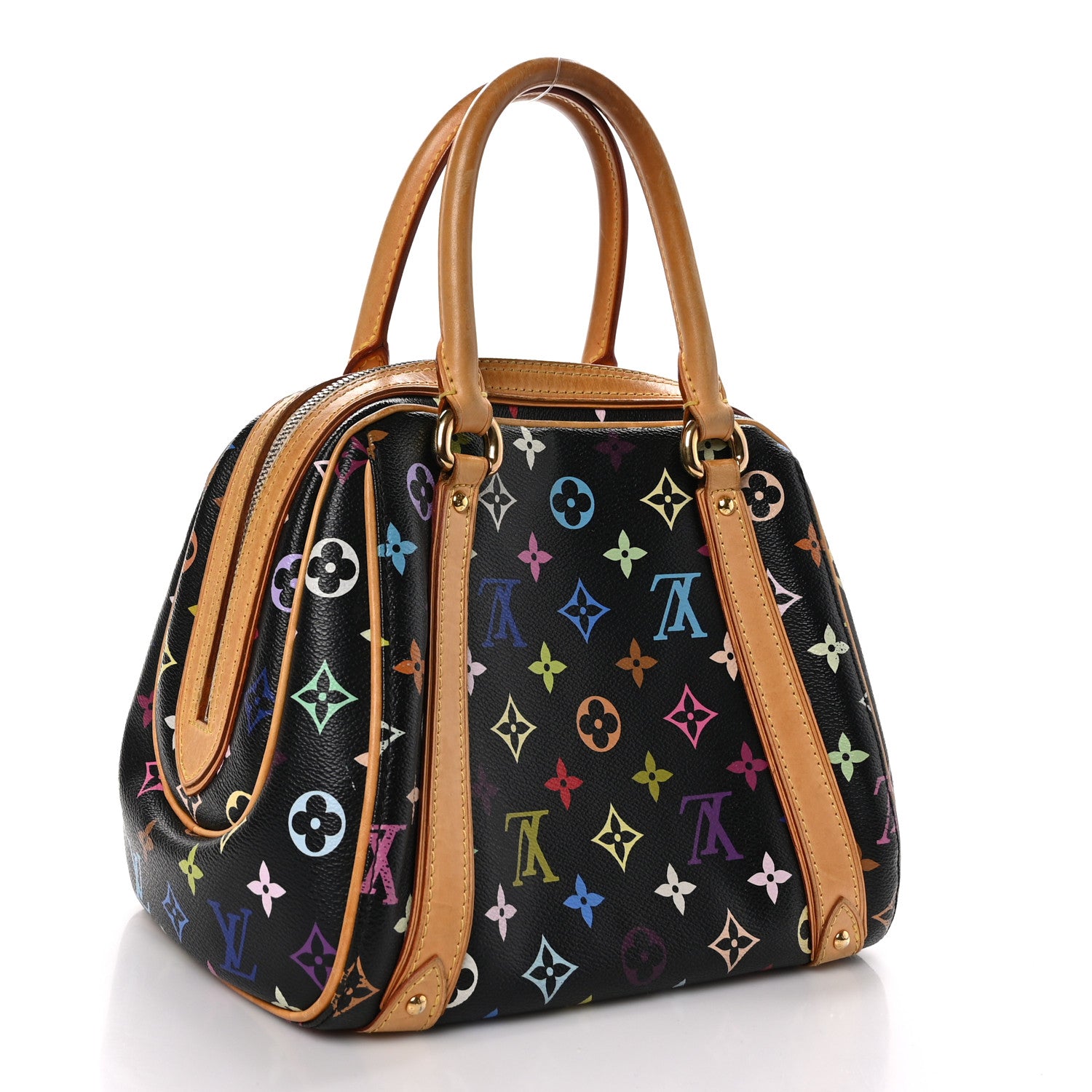 Louis Vuitton Monogram Multicolor Priscilla Black 3 of 12