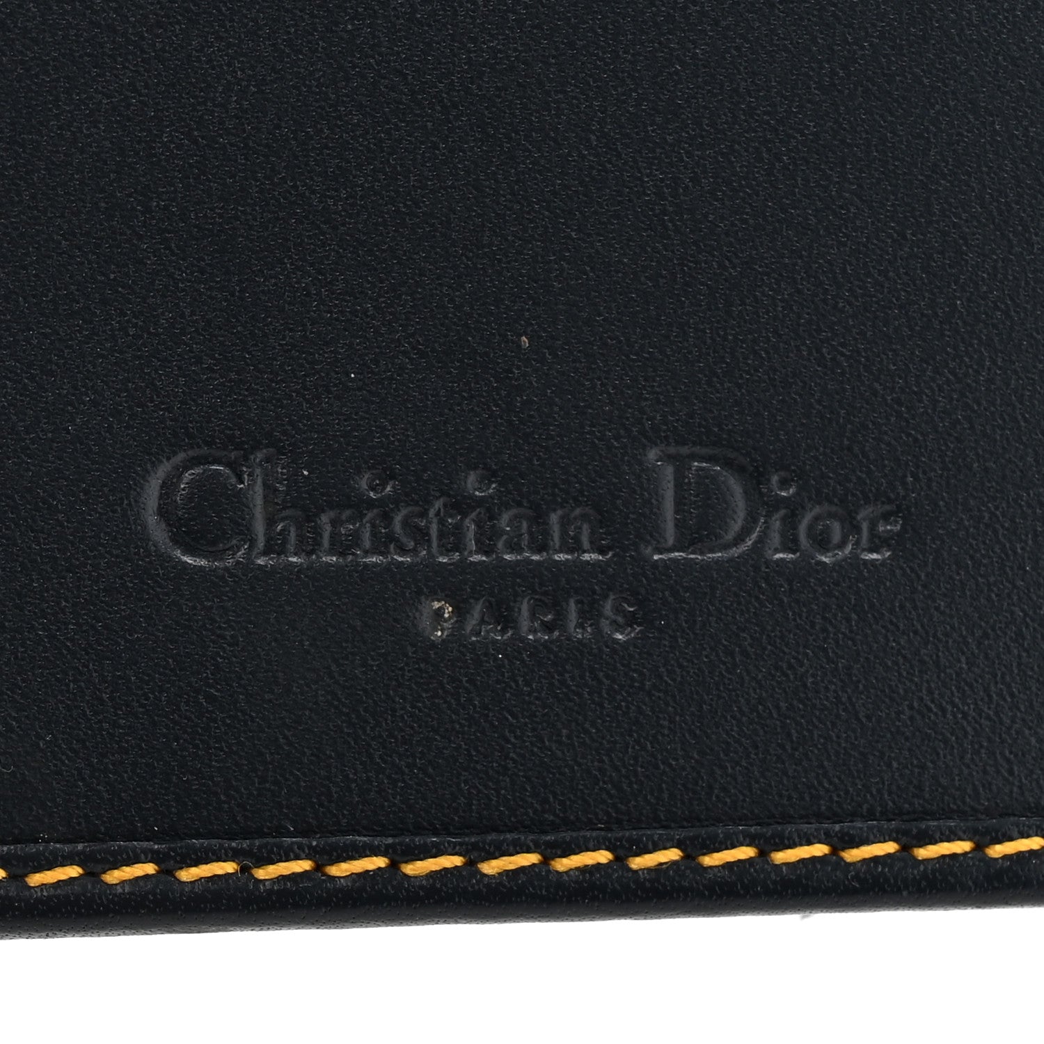 Christian Dior Monogram Saddle Wallet Navy 8 of 14
