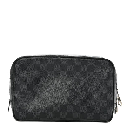 Louis Vuitton Damier Graphite Toilet Pouch GM 1 of 7