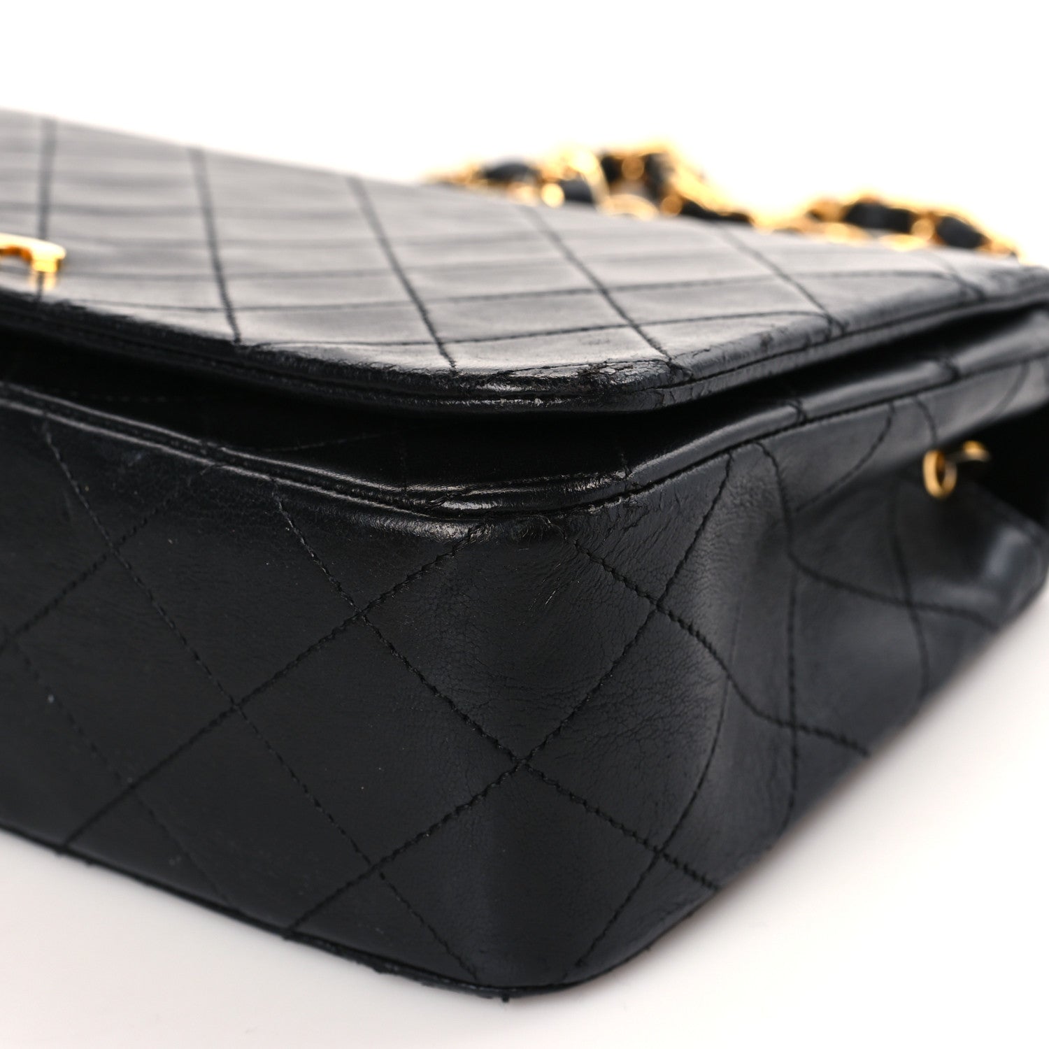 Chanel Lambskin Quilted Small Single Flap Black 9 of 9