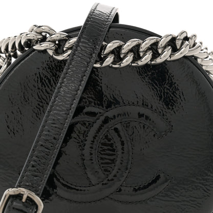 Chanel Patent Round As Earth Evening Bag Black 8 of 11