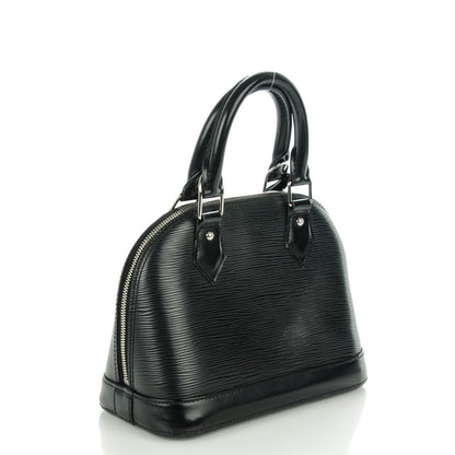 Louis Vuitton Epi Alma BB Black 3 of 8