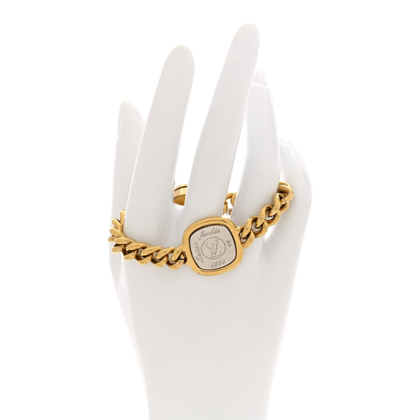 Chain ID Bracelet Gold