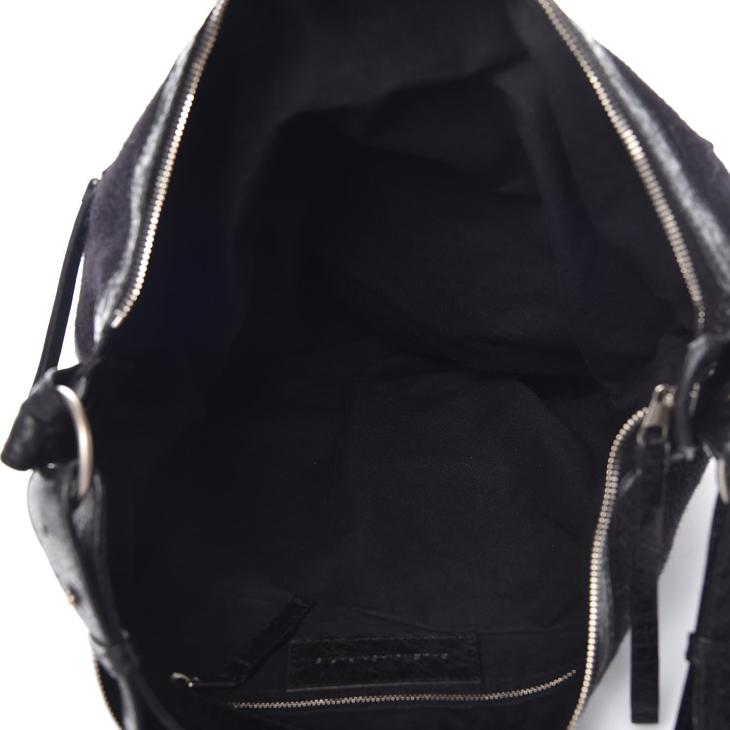 Balenciaga Agneau Wool Day Messenger Black 7 of 10