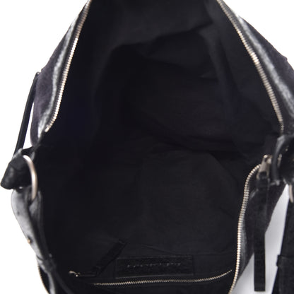 Balenciaga Agneau Wool Day Messenger Black 7 of 10