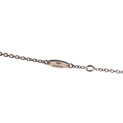 Christian Dior 18K Yellow Gold Diamond Mother of Pearl Rose Des Vents Necklace 7 of 8