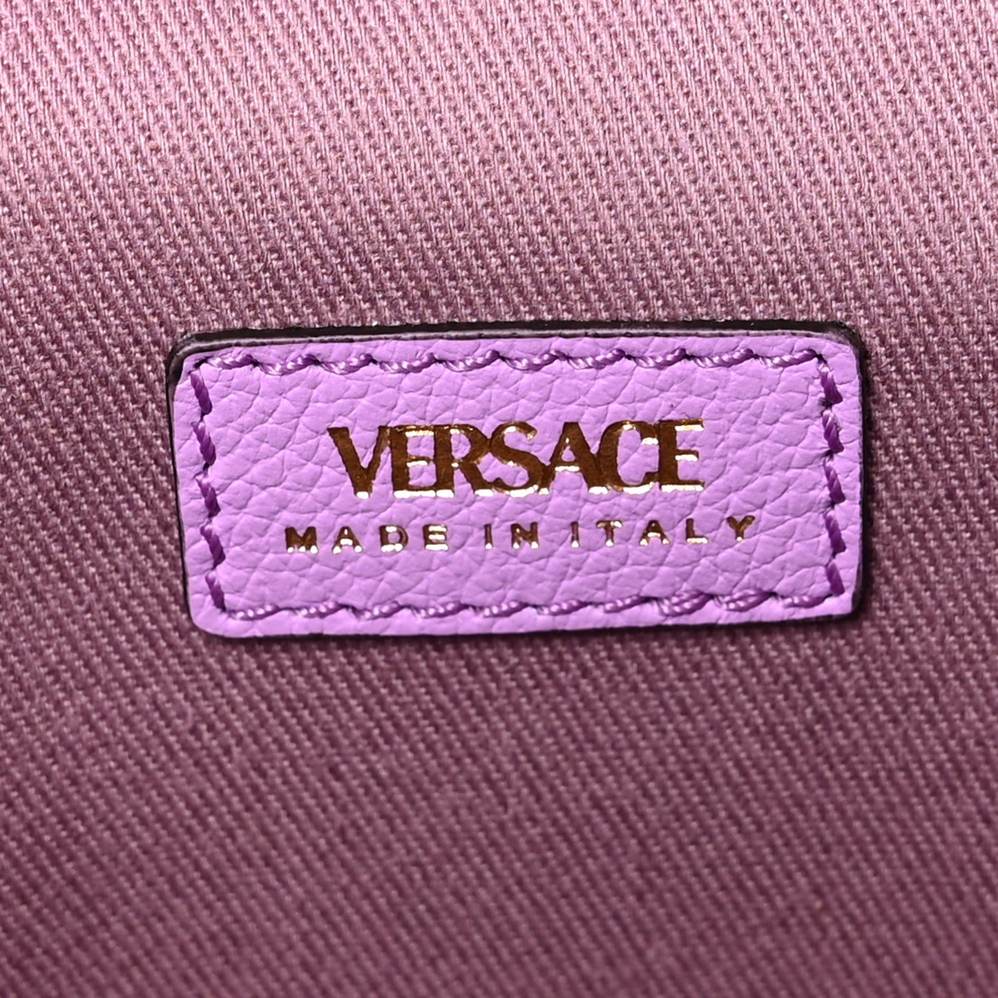 Grained Calfskin Medusa Vanity Case Liatris