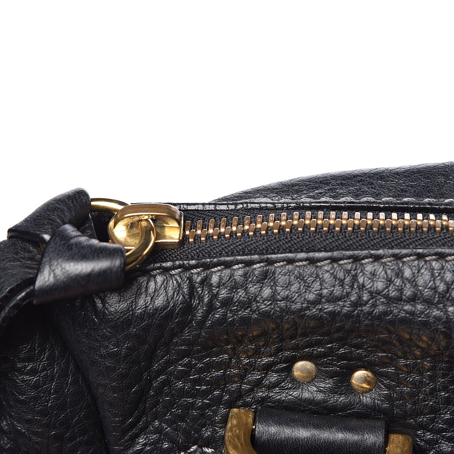 Chloe Calfskin Medium Marcie Satchel Black 22 of 23