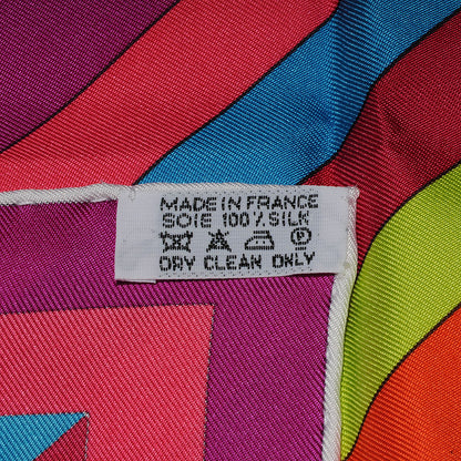 Hermes Silk Les Jeux d'Scarf 90 6 of 6
