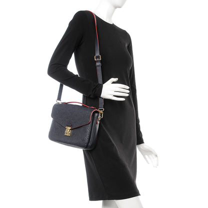 Louis Vuitton Empreinte Pochette Metis Marine Rouge 2 of 7