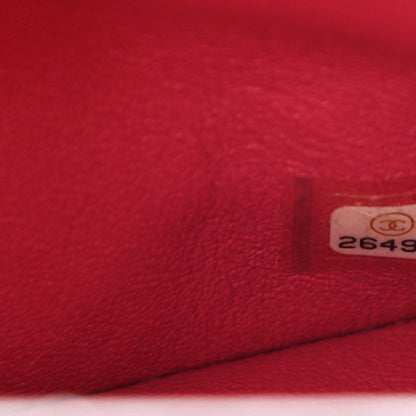 Chanel Caviar Quilted Medium Double Flap Red 7 of 9