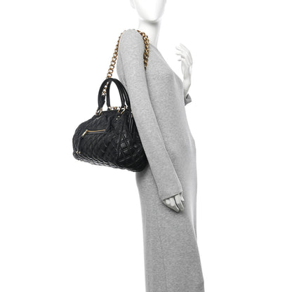 Marc Jacobs Calfskin Quilted Stam Black 2 of 10