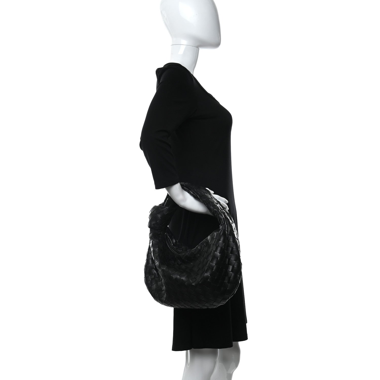 Bottega Veneta Nappa Intrecciato Mini Jodie Black 2 of 9
