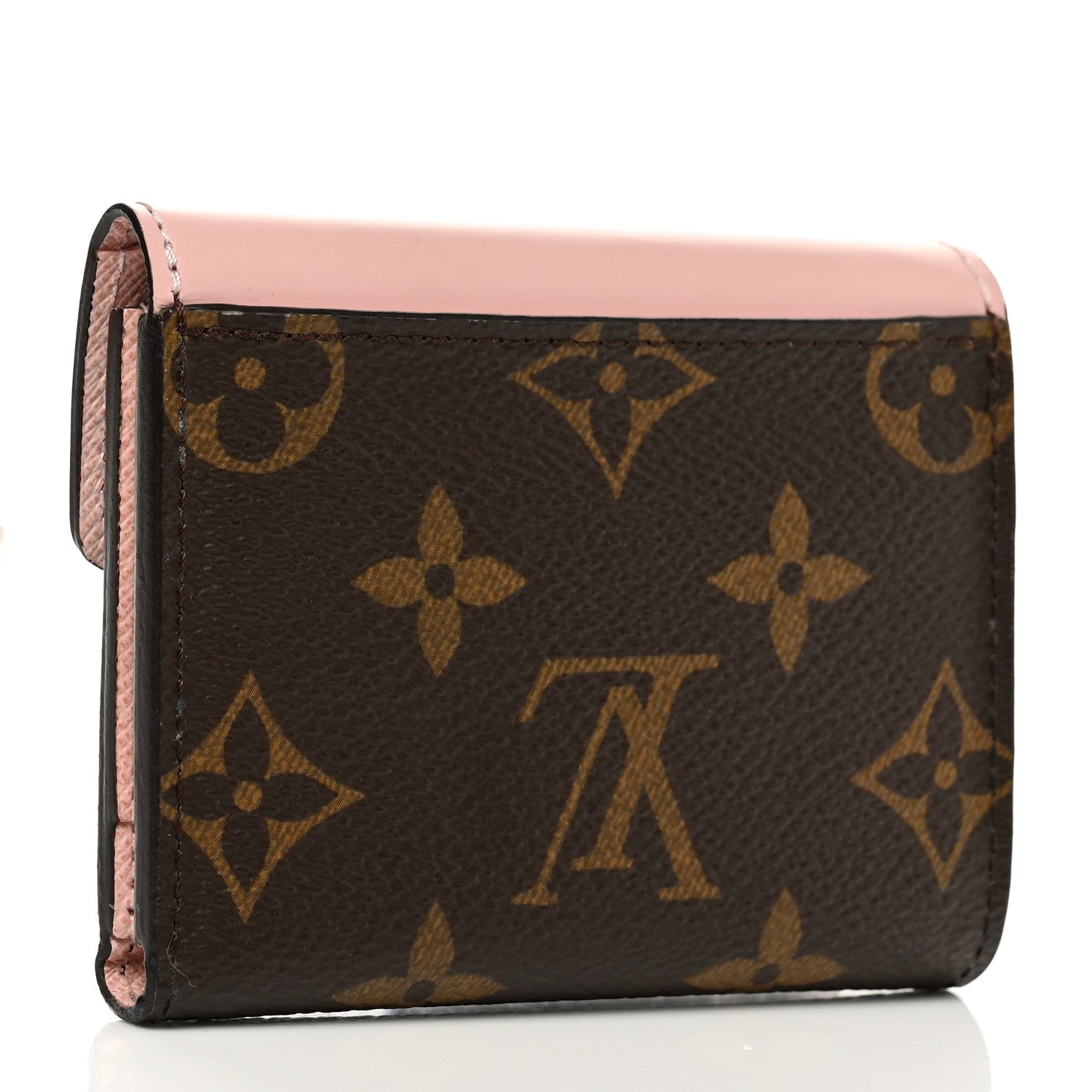 Louis Vuitton Monogram Zoe Wallet Rose Ballerine 3 of 7