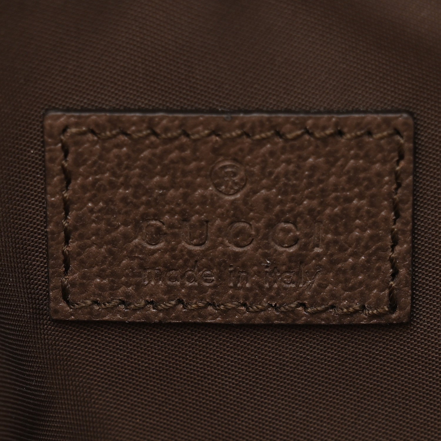 Gucci GG Supreme Monogram Textured Calfskin Web Large Ophidia Cosmetic Case Beige Ebony New Acero 6 of 7
