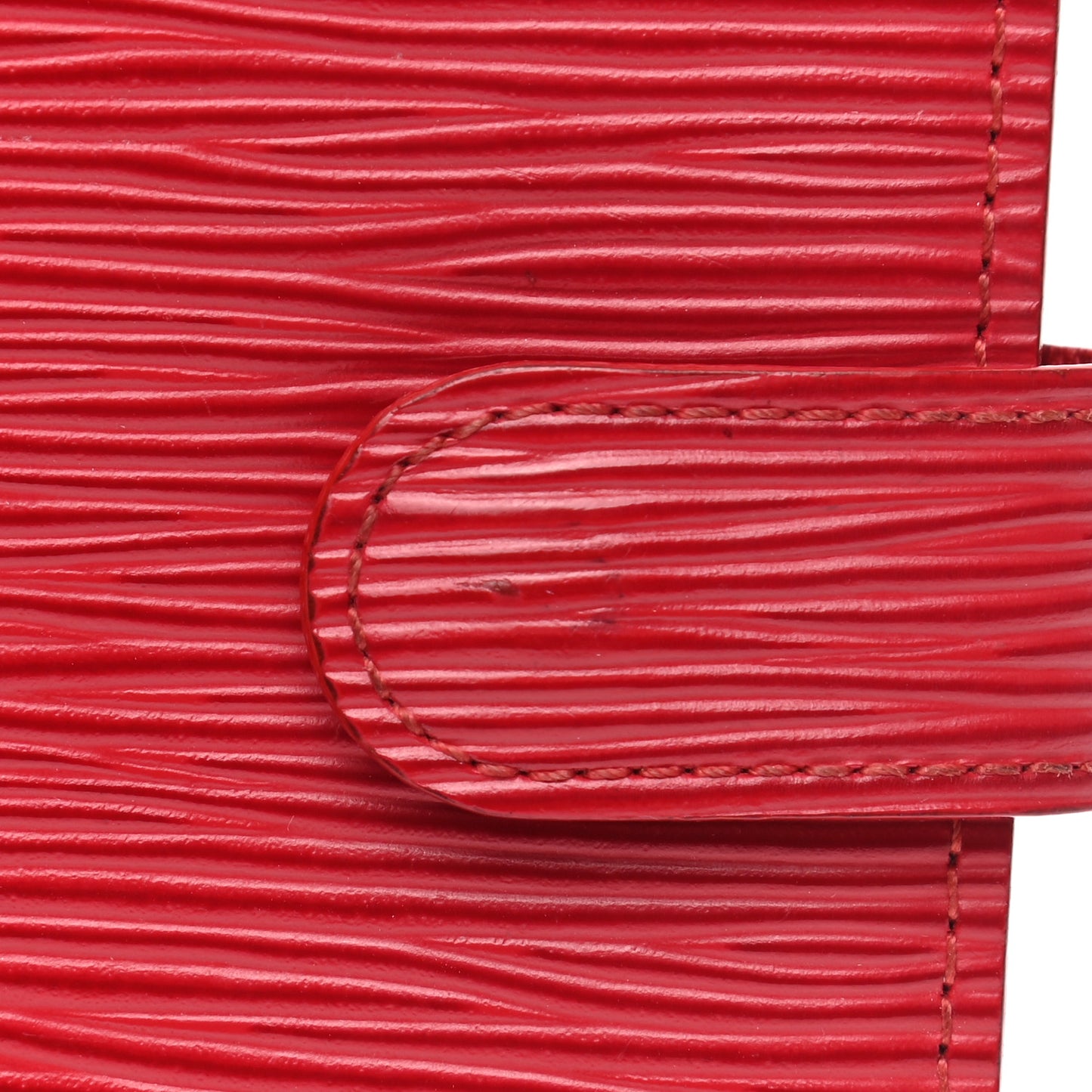 Epi Small Ring Agenda Cover Rouge