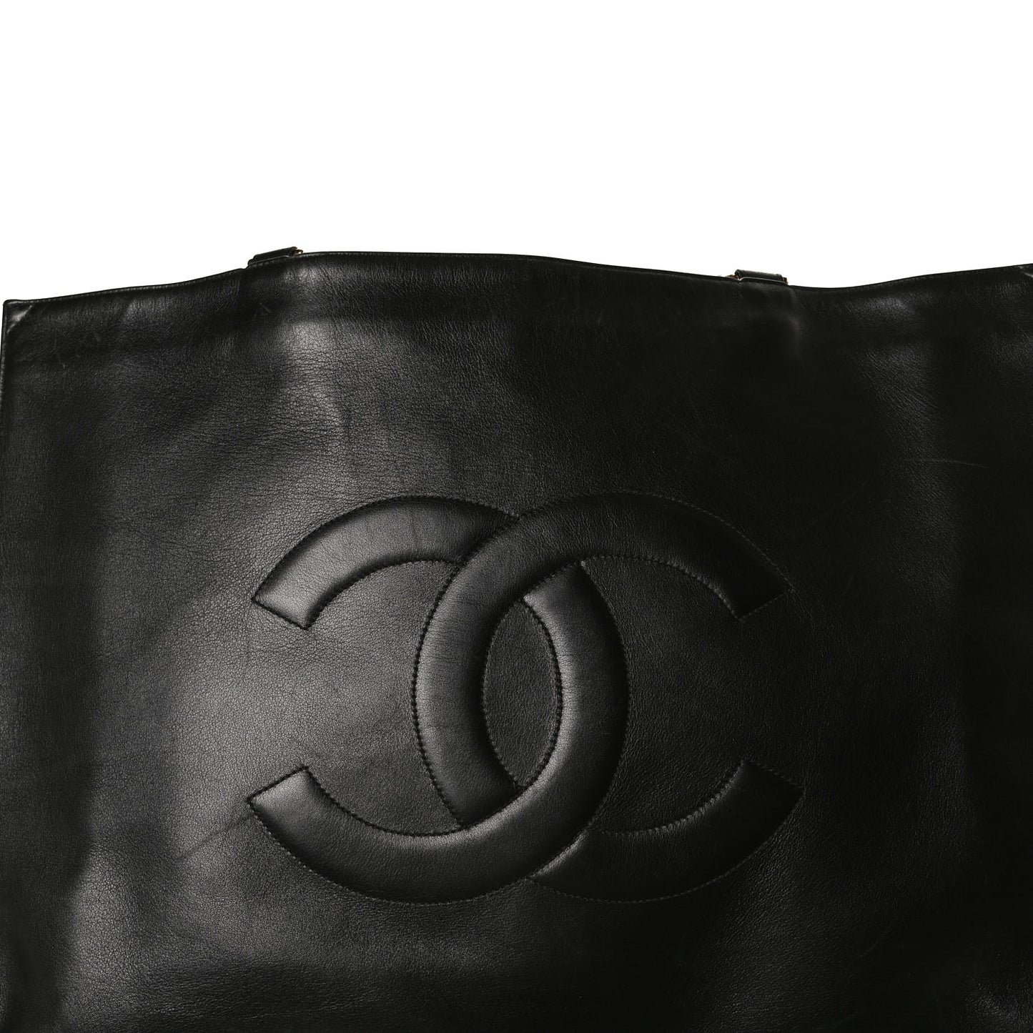 Lambskin CC Tote Black